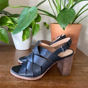 NWOB | Madewell | Black Sandal Heels